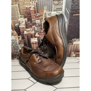 SAS Mens Brown Leather Move On Lace Up Shoe sz 12 M